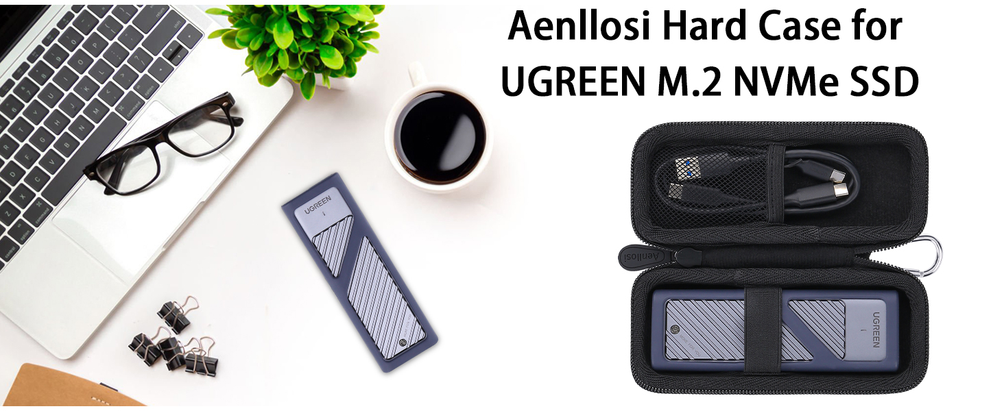 Amazon.com: Aenllosi Hard Case Compatible with UGREEN NVMe and